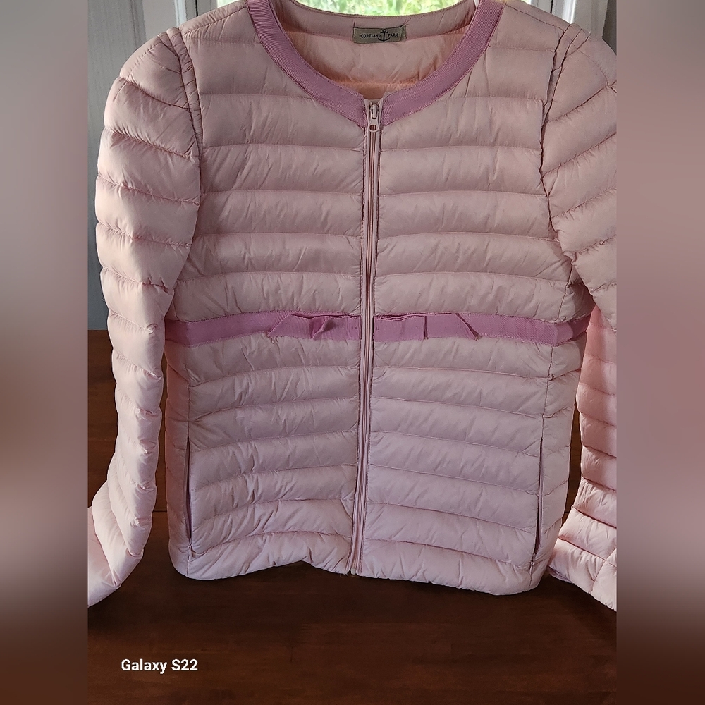 Cortland Pink Puffer Jacket – Size M Balletcore - Picture 11 of 12